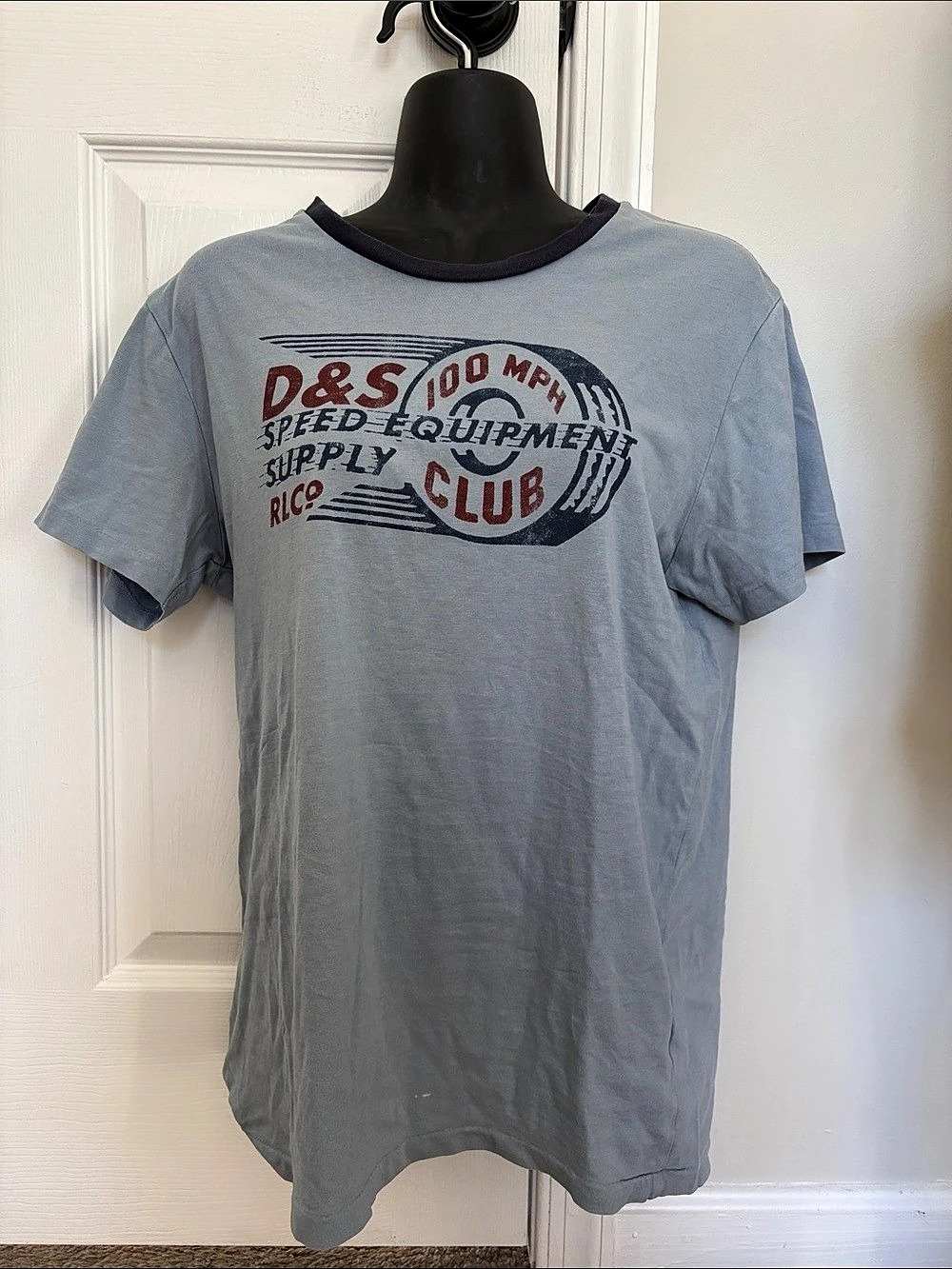 Denim & Supply Ralph Lauren Speed Equipment Club Graphic Ringer Tee Ringer Tee